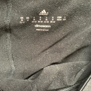 Black Adidas workout pants